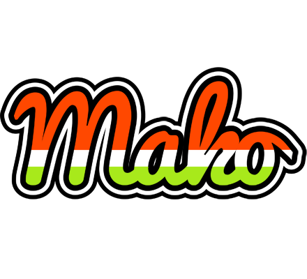 Mako exotic logo