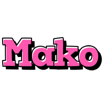 Mako girlish logo