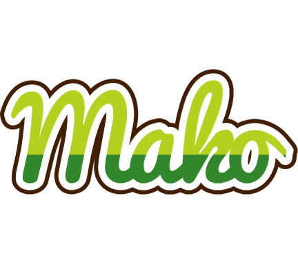 Mako golfing logo