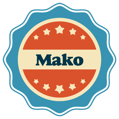 Mako labels logo