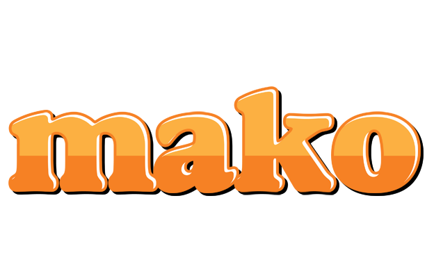 Mako orange logo