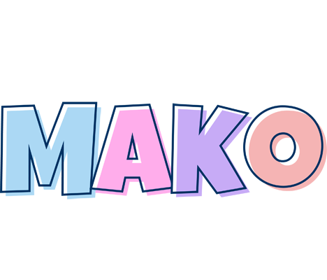 Mako pastel logo