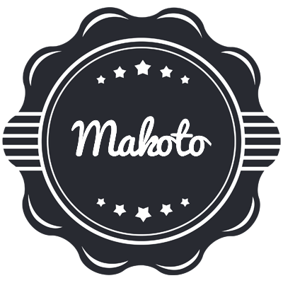 Makoto badge logo