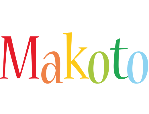 Makoto birthday logo