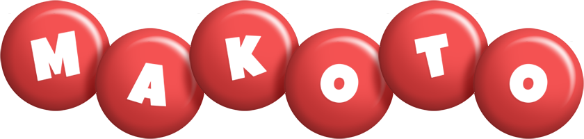 Makoto candy-red logo
