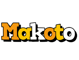 Makoto cartoon logo