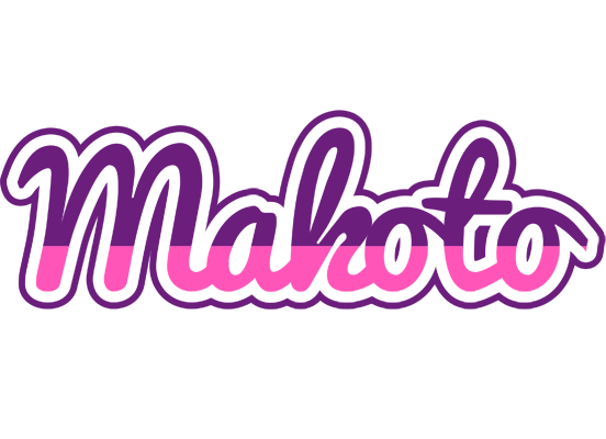 Makoto cheerful logo