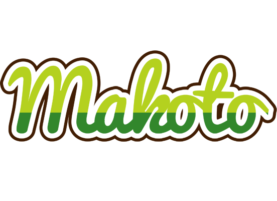 Makoto golfing logo