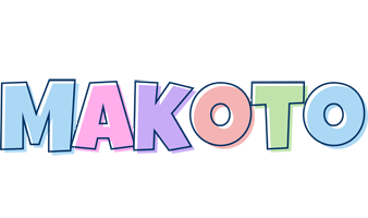 Makoto pastel logo