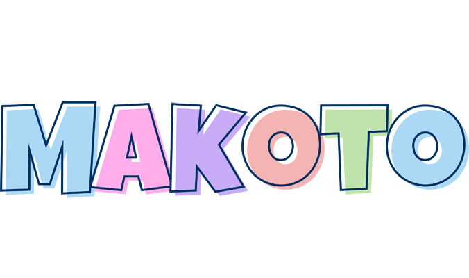 Makoto pastel logo