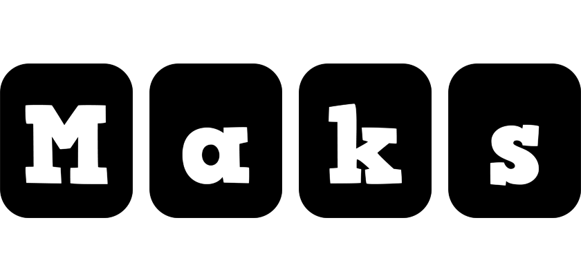Maks box logo