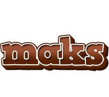 Maks brownie logo