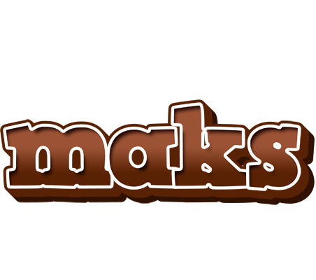 Maks brownie logo
