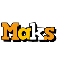 Maks cartoon logo