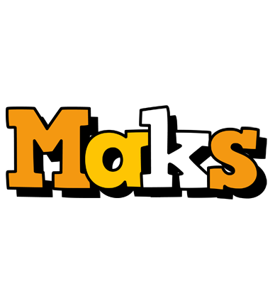 Maks cartoon logo