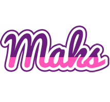 Maks cheerful logo