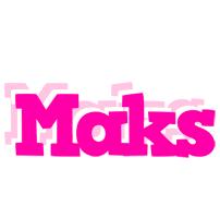 Maks dancing logo