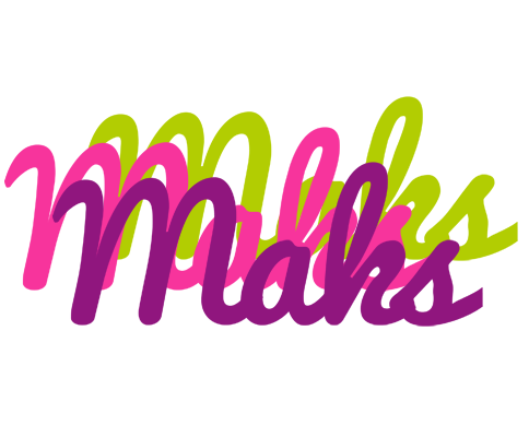 Maks flowers logo