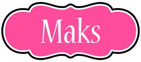 Maks invitation logo