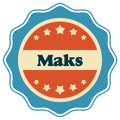 Maks labels logo