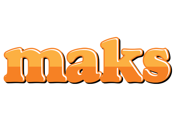 Maks orange logo