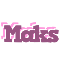 Maks relaxing logo