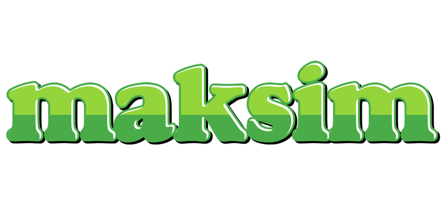 Maksim apple logo