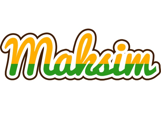 Maksim banana logo