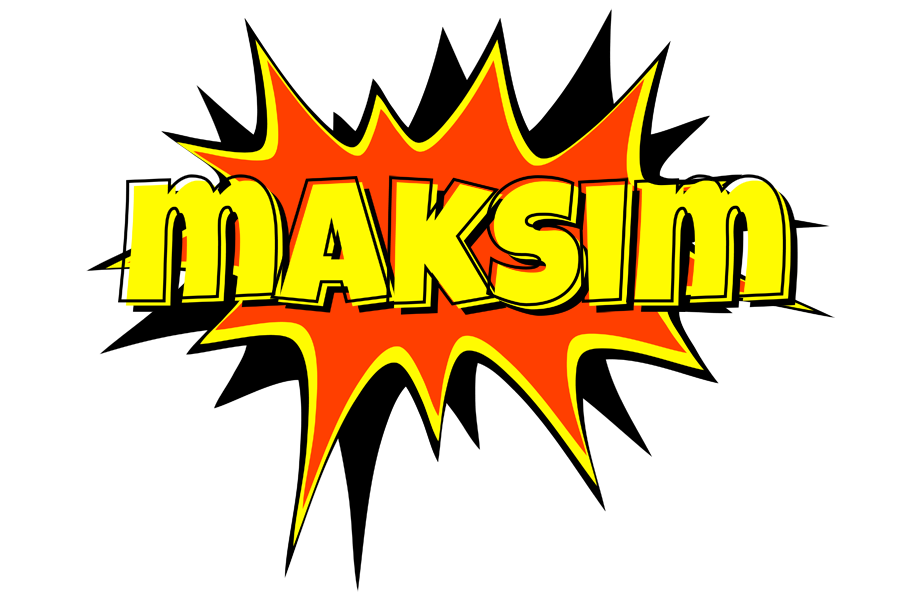Maksim bazinga logo