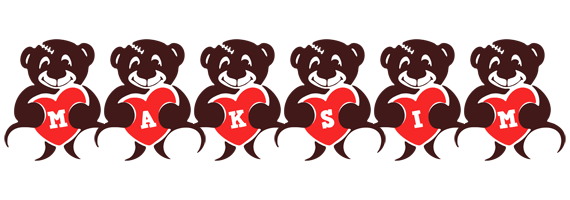 Maksim bear logo