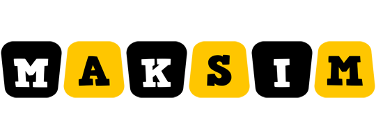 Maksim boots logo