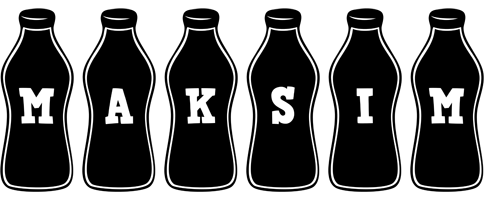 Maksim bottle logo