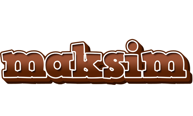 Maksim brownie logo