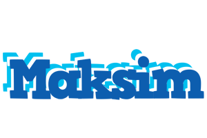 Maksim business logo