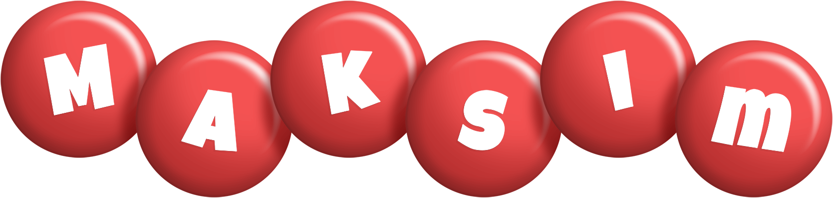 Maksim candy-red logo