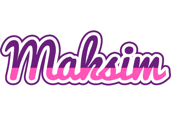 Maksim cheerful logo
