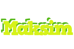 Maksim citrus logo