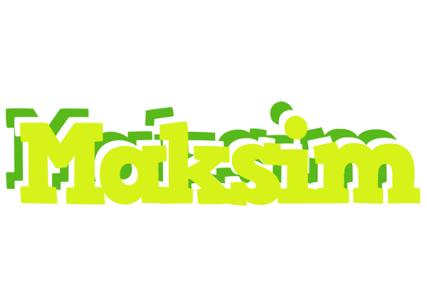 Maksim citrus logo