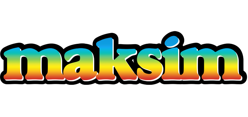 Maksim color logo