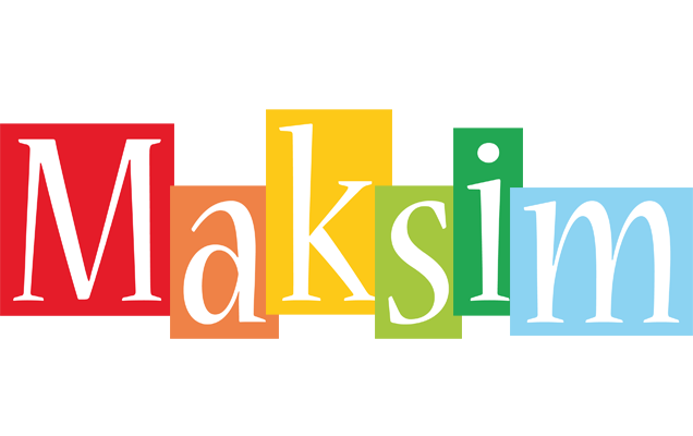 Maksim colors logo