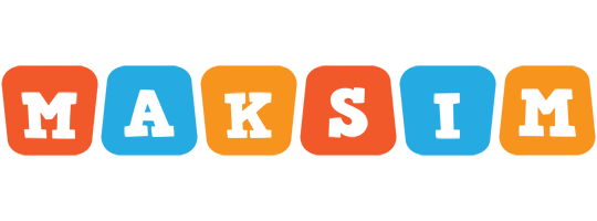 Maksim comics logo