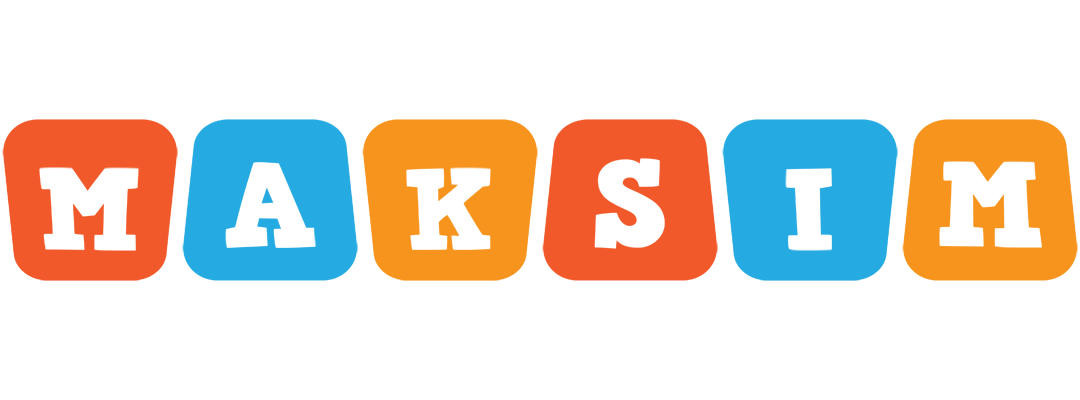 Maksim comics logo