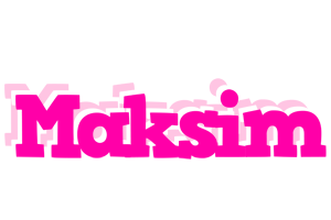 Maksim dancing logo