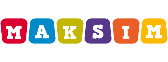 Maksim daycare logo