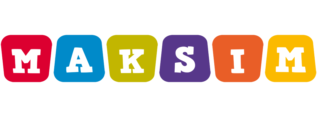 Maksim daycare logo