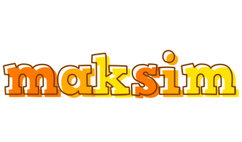 Maksim desert logo