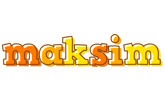 Maksim desert logo