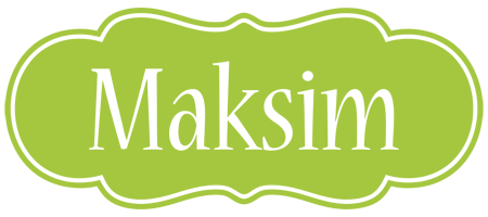 Maksim family logo