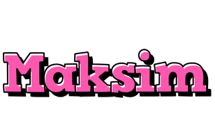 Maksim girlish logo