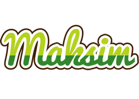 Maksim golfing logo